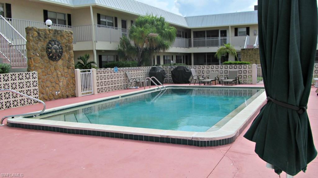 Cute as a button gulf access first floor condo for less than $100,000! Enjoy life in Florida with this turn-key waterfront condo. Wake up to coffee or evening drinks on the lanai and watch the boats glide by. Extra large community pool & BBQ grills just steps from your front door. The laundry facility is two doors down. Walk to restaurants and shopping on SE 47th Terrace just two blocks away. Rental restrictions and pet free property. 
Come find out why life in Southwest Florida is much fun; baseball, beaches, kayaking, live music, Tiki bars, golfing, shopping, outdoor dining, year around outside fun!
