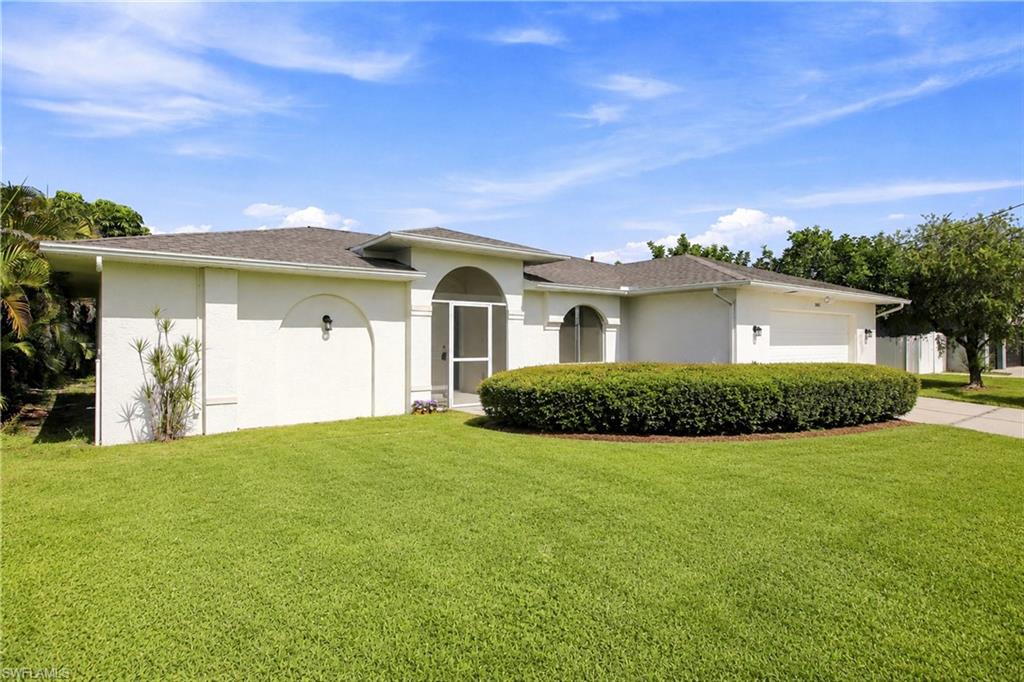 Welcome to 1508 SE 5th Court in Southwest Cape Coral—a move-in-ready 4-bedroom, 2-bath home offering a spacious split-bedroom floor plan, generous living areas, and extensive updates.

Step inside to the formal living and dining room with sliding glass doors leading to the covered and screened lanai. The private primary suite is located just off the living area and features a walk-in closet and updated en-suite bath with a walk-in shower.

The kitchen opens to the oversized family room and includes a breakfast nook with an additional set of sliders to the lanai. A spacious laundry room with the washer and dryer included is conveniently located just off the kitchen. Three additional bedrooms and an updated guest bath with lanai access complete the opposite side of the home.

Updates include: 2021 roof, new tile flooring throughout, updated kitchen cabinetry, quartz countertops, updated appliances, fresh interior paint, new baseboards, updated primary bathroom, updated guest bathroom vanity with quartz countertop, and a 2026 water heater.

Additional features include an oversized two-car garage, a fully fenced backyard with room for a future pool, and an expansive covered and screened lanai for year-round outdoor living.

Conveniently located near shopping, dining, schools, parks, and everyday amenities, this home is offered at $399,000 and is ready for its next owner.