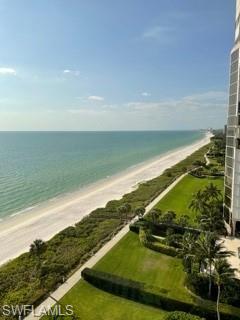 This beautiful condo offers a truly magnificent view of the beach.  Located within a short walk to Venetian Village, this special property offers a well- designed floor plan with gulf views from all rooms!  Spacious with fine finished details. This beach retreat is one not to miss.