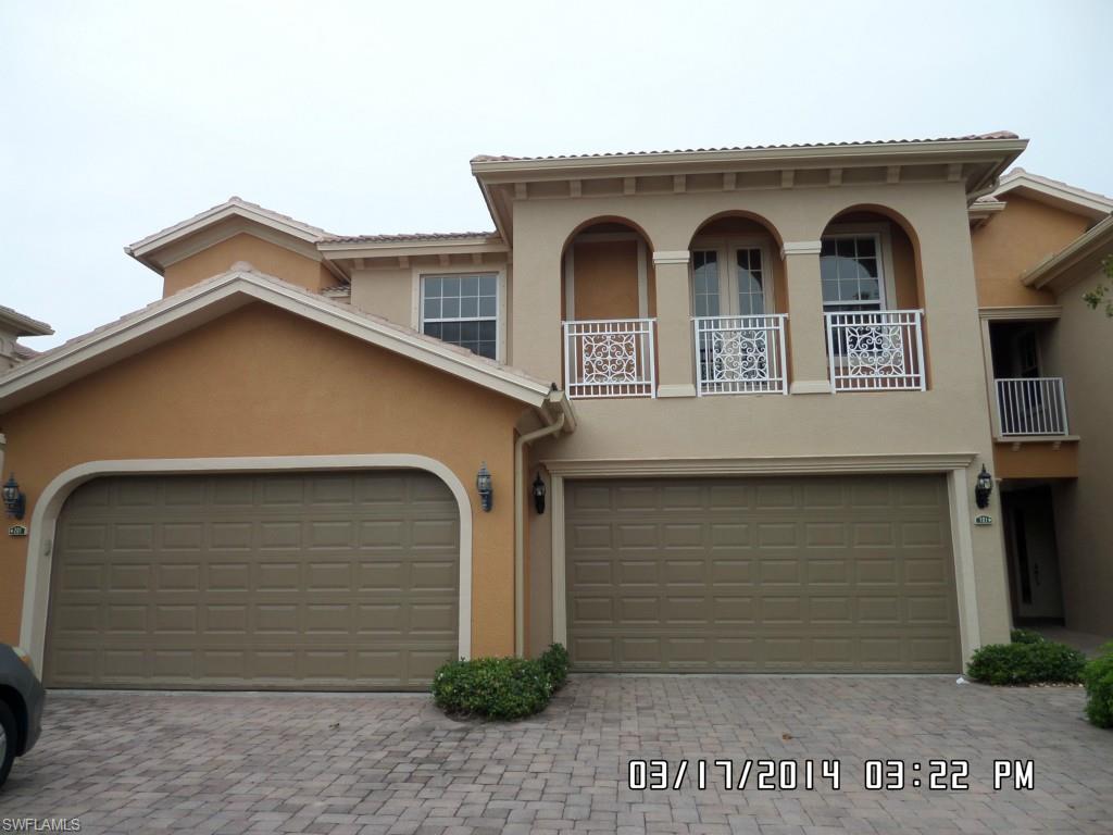 Luxury Living! Sandpiper model with over 2500 sq ft sq feet under air. Beautiful second floor, corner unit with private side entry and attached 2 car garage. 3 bedrooms, 2.5 bathrooms, open floor plan, tile floors in living areas, and carpet in bedrooms. Large master bedroom with double entry doors, sitting area and sliders leading to  screened balcony. The oversized master bathroom has a separate shower, a large tub, 2 vanities and built-in make up desk and a large walk-in closet. The other two bedrooms are light and bright and share 1 bathroom with double sinks and a shower and are located away from master suite on the east side of the condominium. This condo offers granite in the kitchen, black appliances, a tub in the laundry room as well as room for an elevator inside of the unit.