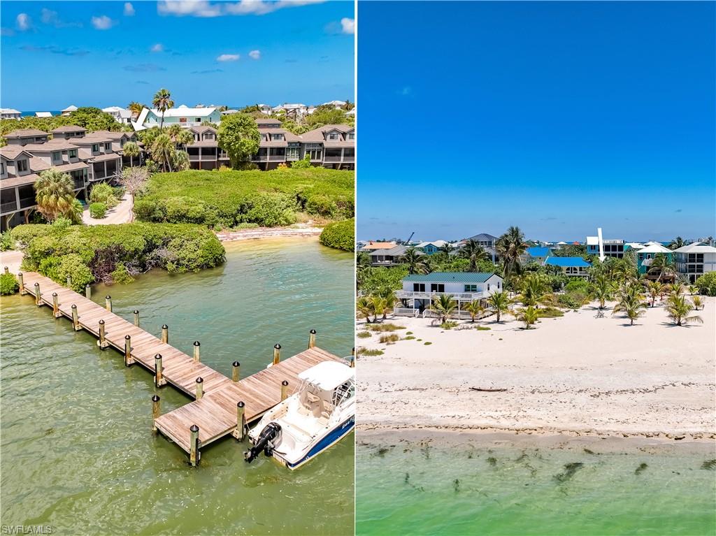Dock your boat and enjoy water views from an end-unit townhome, while you build your dream home on an incredible lot with direct views toward the beach and Gulf! Introducing a unique island ownership combination: Townhome #60 at 370 Townhouse Ln in Safety Harbor Club, paired with a separate buildable homesite at 4580 Oyster Shell Dr, offered together as an exceptional package. The townhome offers immediate enjoyment with beautiful harbor views, shared community dockage steps away, and full access to all Safety Harbor Club amenities, including a heated pool, tennis courts, pickleball, clubhouse, dining, convenient ferry landing, and private Gulf beach access. Perfectly positioned within Safety Harbor Club, the townhome provides an ideal home base for boating, beach days, and island living, with rental or personal-use flexibility. Included in this package is 4580 Oyster Shell Dr, a valuable homesite with incredible views!  You will be stunned by the amazing view corridor looking down onto the sugar-sand beach and sparkling Gulf waters beyond.  Imagine watching the sun set every night right from your living room. This lot plus townhome combination is a must-see!