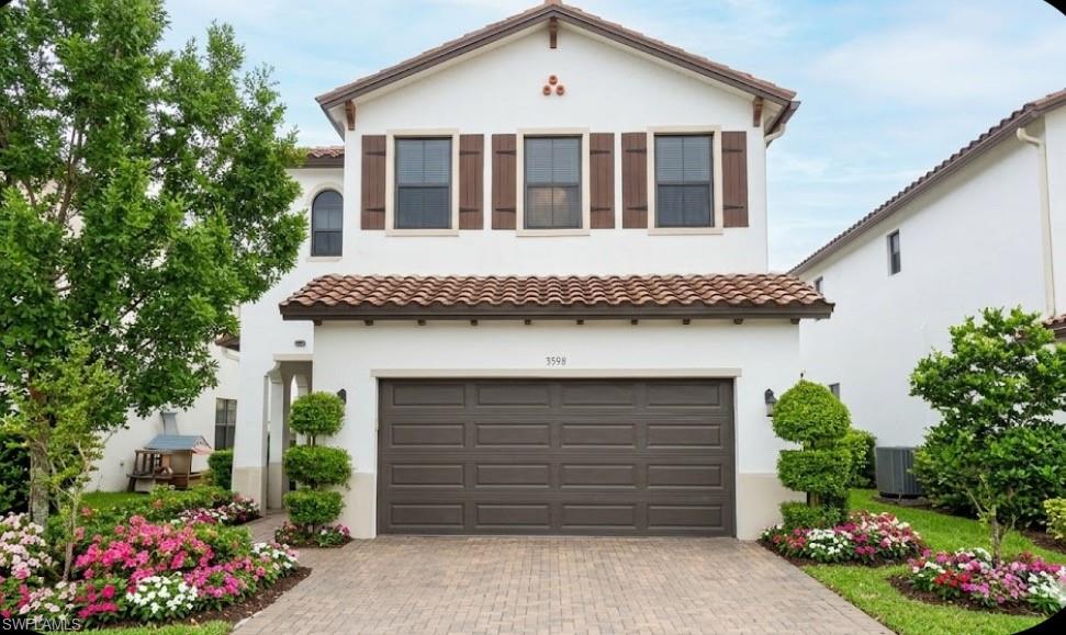 Spectacular Home in the heart of Ave Maria perfect for a students or a family. 3 Bedroom 2.5 bath with Loft 2 car garage, EV hookup facing Nature Preserve, fenced in back yard. Pets Ok. Exterior Maintenance included and Maple Ridge Clubhouse amenities.