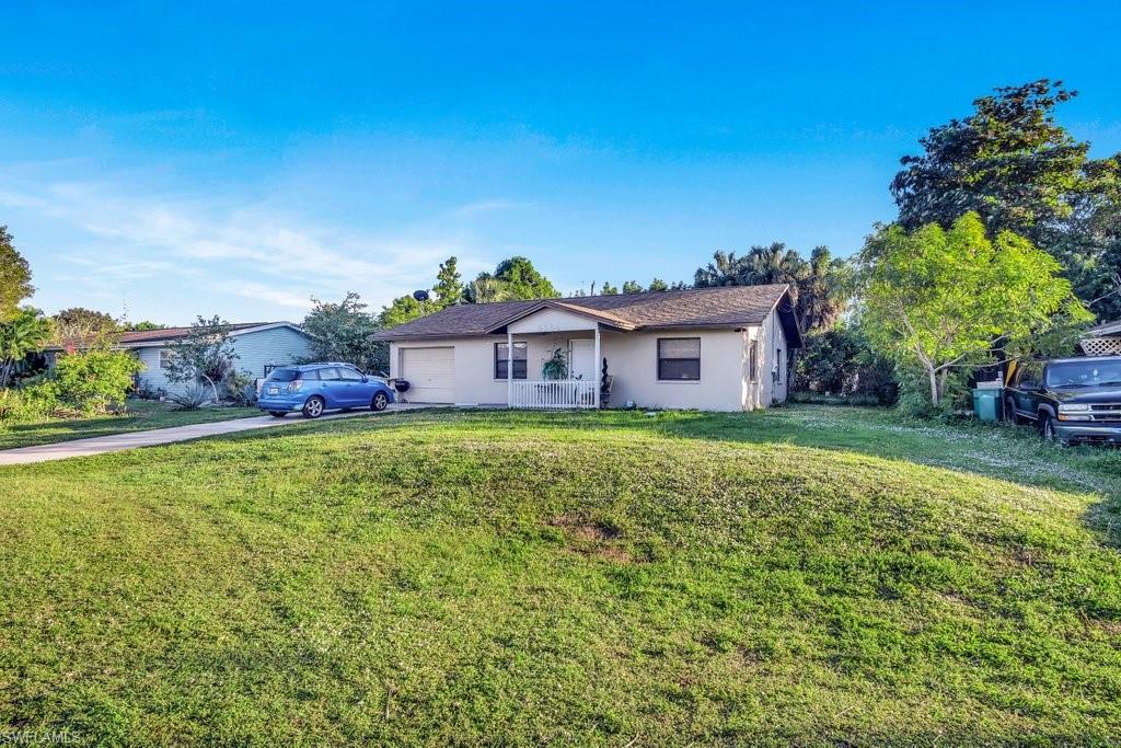This concrete block built 3 Bedroom / 2 bath / 1 car garage single family home is located in the heart of Golden Gate. Plenty of room in the back yard for a pool, tiki or for parking a trailer, boat or RV. 12 other similar homes are being sold in the same area, great for investors on all 13 homes or sold individually.  These homes are full of potential, very affordable with todays interest rate. Don’t wait as these homes will not last.
