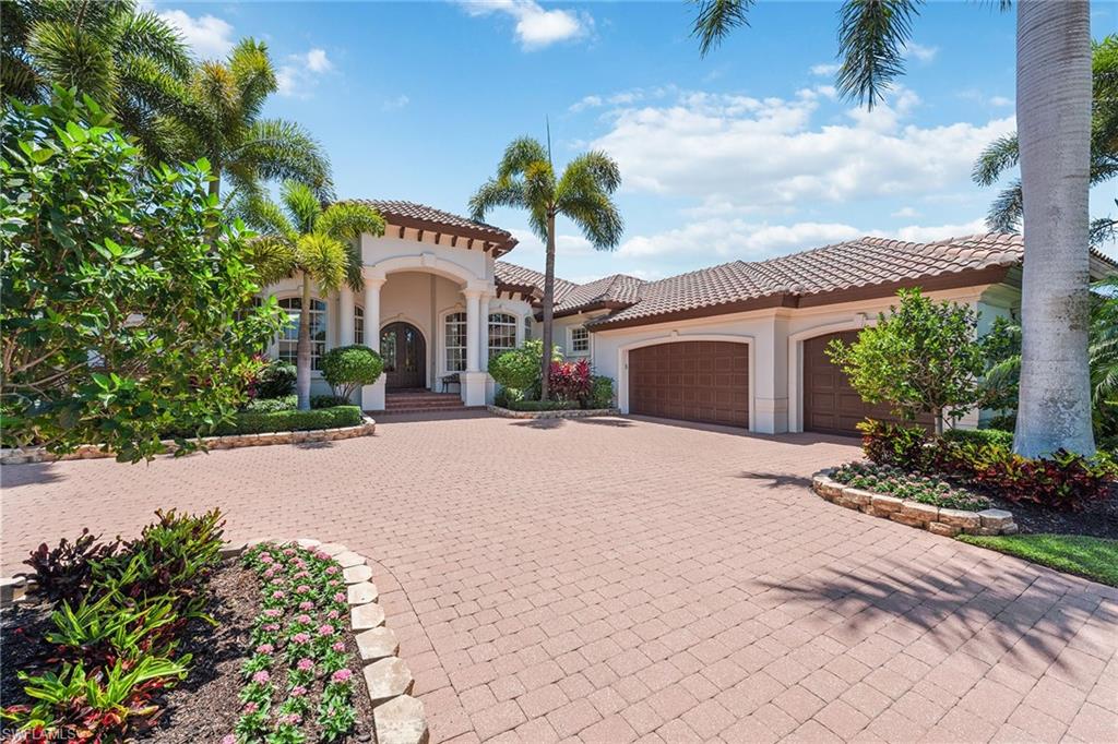 Enjoy quick, direct access to the Gulf from this beautifully furnished, four-bedroom-plus-den, four-and-a-half-bath, southern exposure home located in the prestigious Estates area on Marco Island! This fully renovated, inside and out, immaculately maintained home includes volume, tray and coffered ceilings, crown molding, impact windows, impact sliders, generator and more. The spacious living room has access to the formal dining room and wet bar! Perfect for entertaining, the chef’s kitchen includes a built-in desk, island with sink, breakfast bar, gas cooktop and connects to the butler’s pantry with wine cooler. Sure to impress, the master suite offers a sitting area, tray ceiling, walk-in closets, gorgeous en suite with dual sinks, jetted tub and separate walk-in shower! Your guests will love the privacy of the additional bedrooms! Head into the den for some quiet reading or work from home. The generous lanai with outdoor kitchen, sparkling pool, custom spa with waterfall overlooks the peaceful water views! Ready for the boater, the dock offers a boat lift, jet ski lifts and room to sunbathe on the deck. This Marco Island property is close to the beach, shopping and restaurants.