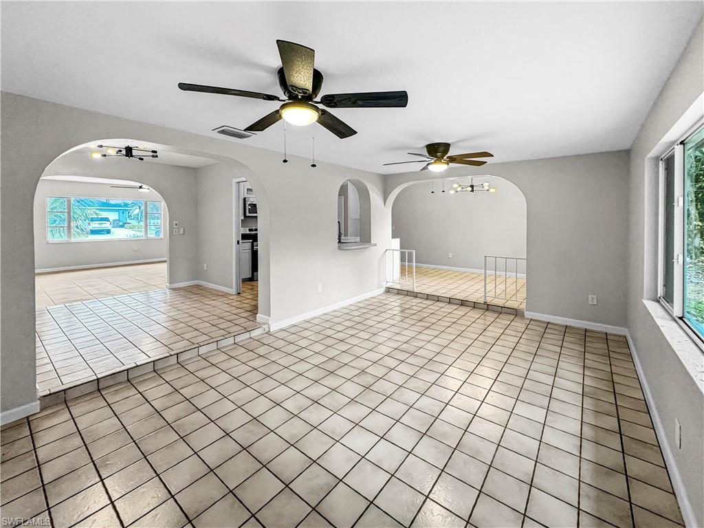2 Bath Home on SE 46th Terrace – Space to Live, Room to Breathe Ready for a home where everyone has their own space? Welcome to this 3-bedroom, 2-bath single-family home offering 1,739 square feet of comfortable, well-designed living in Southeast Cape Coral. Step inside and you’ll find a spacious layout that makes everyday life feel effortless. The open living and dining areas are perfect for everything from casual weeknights to hosting friends. The kitchen offers generous counter and cabinet space, so whether you're a meal-prep master or a takeout connoisseur, you’re fully covered. The primary suite gives you a private retreat at the end of the day, complete with its own bathroom — because quiet time is priceless. Two additional bedrooms provide flexibility for family, guests, a home office, or that hobby you’re definitely starting this year. Washer and dryer hookups are available, giving you the convenience of setting up your own laundry space exactly how you like it. Pets are welcome with approval — because life is simply better with a furry companion (subject to approval, of course). Located on SE 46th Terrace, this home places you near shopping, dining, schools, and major roadways while still offering the comfort of a well-established residential neighborhood designed for settling in and staying awhile. If you’re looking for space, comfort, and a place that truly feels like home, this one is ready when you are. Utilities: Tenant is responsible for all utilities. Pet Policy: We warmly welcome your furry companions, with the exception of aggressive or dangerous dog breeds.