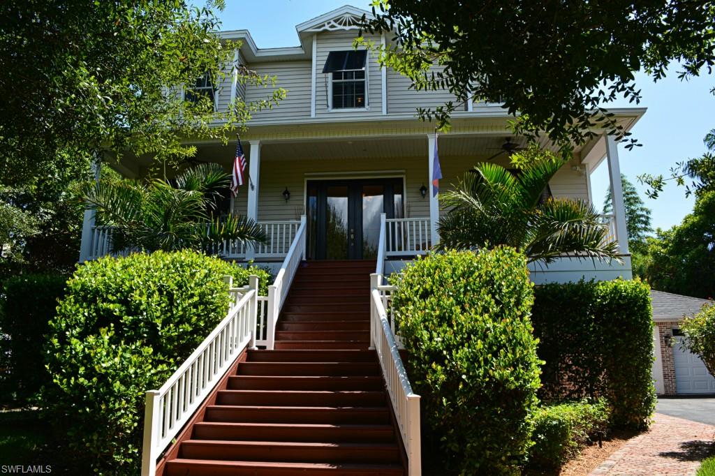 This 5 Bed, 4.5 Bath FAMILY HOME is the best kept secret is where pleasing curb appeal, privacy and luxurious amenities are married in perfect union! Sprawling double level front staircase and open deck overlooks lush landscaping of live oaks, palms, and mature bushes integrated with landscape lighting. The ambiance of this supremely crafted home hosts a formal dining room, or linger into the library with Birch wood built-ins. Celebrate culinary skills in the gourmet kitchen with granite counter tops and stainless steel appliances. Living Room offers designated media area with fireplace. Master bedroom suite is situated on main level with an open loggia overlooking pool. Upper level comprises of three children's bedrooms admired for their simple and stylish design. Lower Level; 5th bedroom, media, wine, billiard-game, exercise and office. Few homes can naturally compliment such monumental surroundings. Arguably the best in this esteemed community. Minutes from Sanibel Causeway!