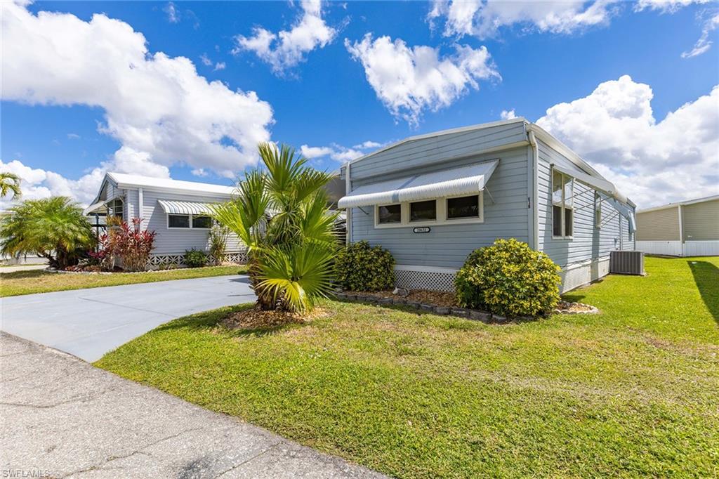 Welcome to Mariners Cove — a true hidden gem in Estero, offering direct access to the Gulf waters and beaches.
This beautifully maintained 2-bedroom, 2-bath home features exquisite tile flooring throughout the main living areas and a designer kitchen equipped with granite countertops, a custom backsplash, and under-cabinet lighting. The primary suite includes a spacious walk-in closet and a private bath with a stand-alone shower, creating a comfortable retreat. Enjoy Florida living year-round in the large screened-in patio, perfect for relaxing or entertaining any time of day. Outside, you’ll find ample parking for your boat, golf cart, or oversized vehicles, along with two separate storage units—ideal for golf clubs, beach gear, and more. Residents of Mariners Cove enjoy access to a fantastic community pool and private boat ramp, setting this neighborhood apart from the rest. Conveniently located near shopping, dining, and all the best of Southwest Florida, Mariners Cove offers the lifestyle you’ve been looking for—and truly deserve.
