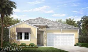 New Construction Home in Tamarindo. December 2023 completion. Oversized Homesite.
Desirable Clifton floorplan offers 3 Beds, 2 Full Baths & a 2-Car Garage. This home has an open concept great room, light and bright White kitchen and eating area that is perfect for everyday living & entertaining. Features Include Impact Windows, White Cabinets, Wood Look Tile Floors. 
Fabulous Gated Community with Clubhouse w/Social & Game Room, Resort Style Pool, Lap Lanes, Fitness Center, 4 Pickleball Courts, 3 Bocce Ball Courts, Sidewalks on Both sides of the street, Convenient to Naples Finest shopping and Dining. Short Drive to the Beach & all that Naples has to offer! This home is being built on Lot 161, a Corner Homesite.