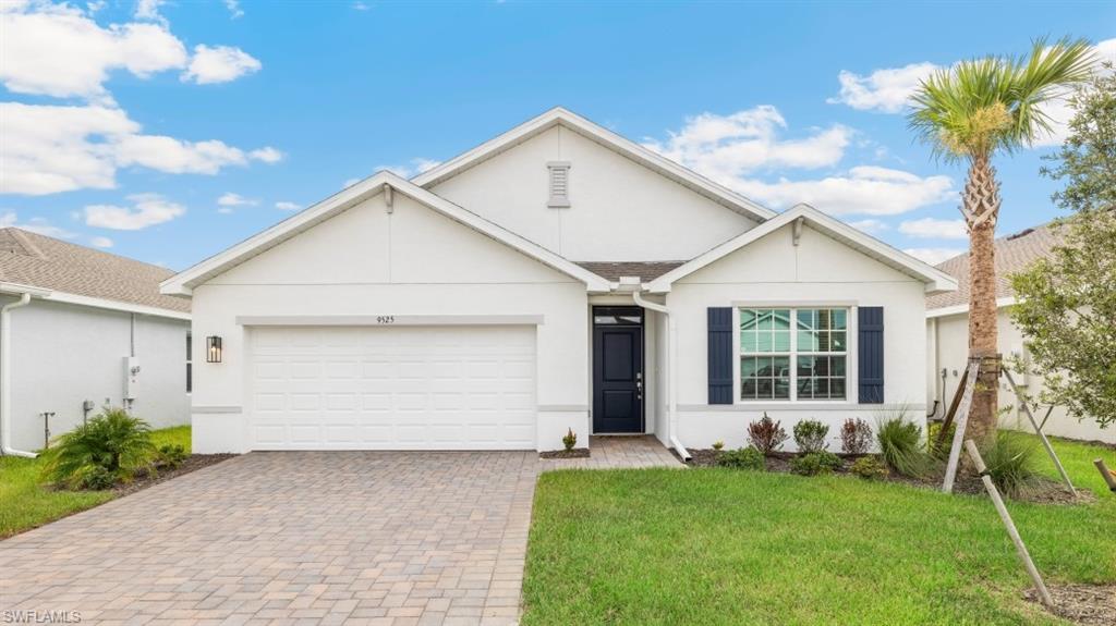 WELCOME TO YOUR NEW DR HORTON HOME!!  
This is our appealing one-story, open concept, 1828 sqft CALI Floorplan featuring 4 bedrooms, 2 bathrooms, 2-car garage, a covered under-trusses lanai and all concrete block construction.  This home is on a beautiful lot located in Cape Coral WITH ALL ASSESSMENTS PAID.  This home boasts Impact Glass, Designer cabinets and quartz countertops in both the kitchen and baths.  Experience the timeless beauty and durability of Ceramic Plank Tile floors featured throughout the home as well as Tiled Shower walls, modern flat stock trim and baseboards, all stainless kitchen appliances including refrigerator, paver driveways and lanai, irrigation system, and garage door openers.  Be wowed by the INCLUDED “home-is-connected” package and our full builder’s warranty! This is why owning a brand-new home from America’s largest builder is going to be your best option. These DR Horton homes move quickly so don’t miss out.