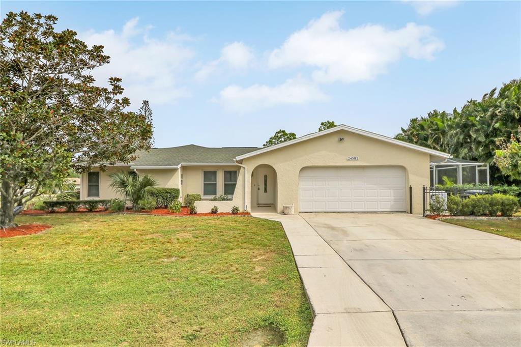 Beautiful pool home located on an oversized corner lot.  2,079 SF under air includes 4 bedroom, 2 bathroom and a 2 car garage . House is completely and beautifully remodeled. Great split layout . Tile and wood floors throughout the house.  Kitchen features granite top and stainless steel appliances . Eat in kitchen, formal /casual dining room Laundry room in residence includes a washer and dryer, heated pool and so much more. The house is located in an extremely desirable neighborhood.