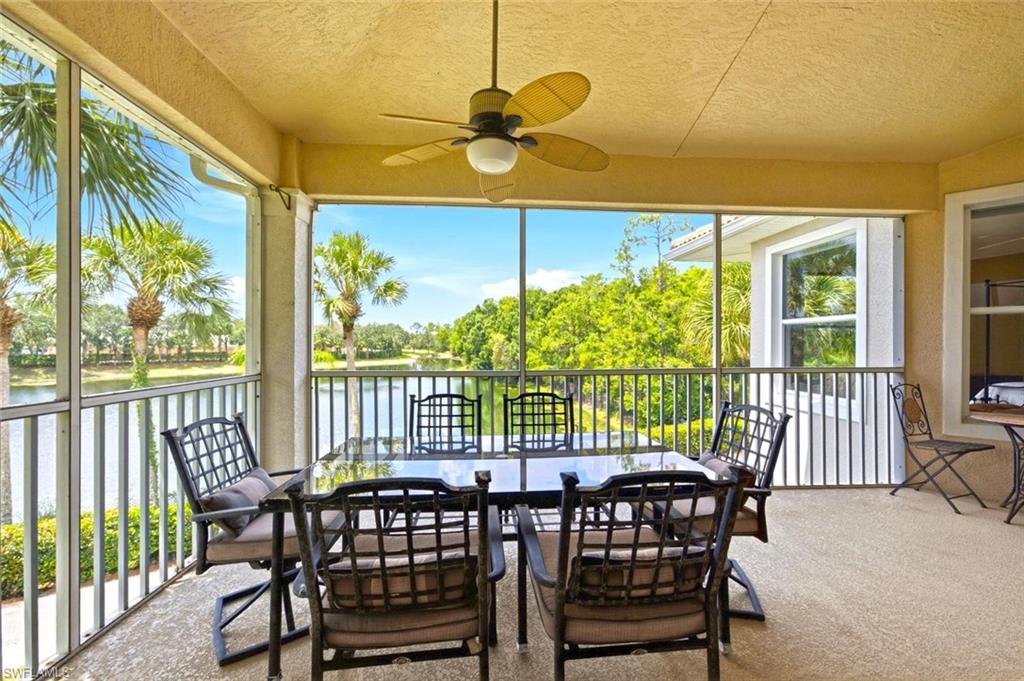Welcome to Naples Lakes Country Club, home to the only Arnold Palmer Signature 18-hole golf course in Naples, where bundled golf membership is included with ownership! This highly sought-after second-floor coach home offers nearly 2,600 square feet of beautifully maintained living space featuring 3 bedrooms, 3 full bathrooms, a private den, and an attached 2-car garage. Located in an intimate four-residence building with just two homes upstairs and two downstairs, this original-owner residence has been meticulously maintained and is offered turnkey furnished—simply pack your bags and begin enjoying paradise.

Designed for comfortable living and effortless entertaining, the spacious floor plan features elegant crown molding, generous living and dining areas, and an abundance of natural light. The expansive screened lanai overlooks a tranquil water view and also offers a view of the Juliana Village community pool, which is just steps away. An added bonus is the home’s private elevator shaft, providing the opportunity for a future private elevator if desired.

Naples Lakes Country Club offers an exceptional lifestyle with bundled golf on its championship Arnold Palmer Signature course, a beautifully renovated clubhouse, fitness center, tennis, pickleball, bocce, dining, and an active social calendar.

Ideally located just minutes from Marco Island, Fifth Avenue South, and the beautiful white-sand beaches of Naples, you’ll enjoy outstanding shopping, dining, and entertainment. With normal traffic, RSW International Airport is approximately 30 minutes away.

Whether you’re looking for a seasonal retreat or a full-time residence, this move-in-ready coach home offers the perfect opportunity to enjoy the Naples lifestyle. Pack a bag, move right in, and start living the country club lifestyle you’ve been dreaming of.