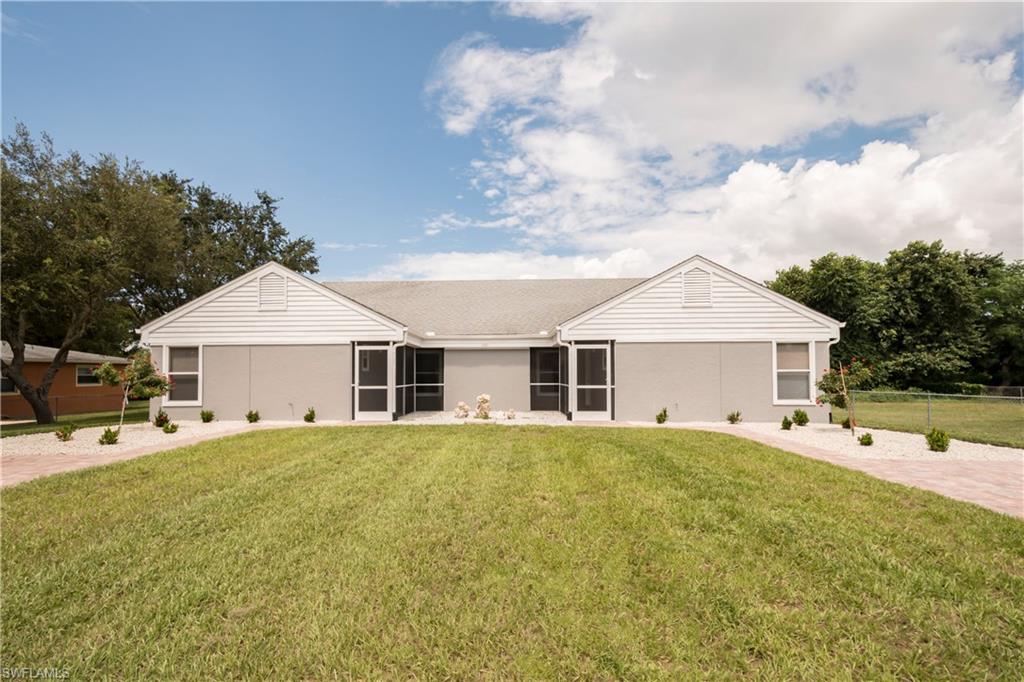 RARELY AVAILABLE... EACH UNIT OFFERS 3 BEDROOMS & 2 FULL BATHS. Investment opportunity in sought after Naples location between 41 and Goodlette Roads. NEWER SEPTIC, A/C SYSTEMS, KITCHENS, BATHS, fresh paint inside & out. Each unit is fully tiled, offering a great room with separate dining area, 3 BEDROOMS, 2 FULL BATHS, full size laundry inside each unit. There is a shortage of rentals in Naples, capitalize on the rental income of this property, EACH UNIT IS RENTED ANNUALLY FOR $1,800/MONTH X 2 = $3,600/TOTAL MONTHLY INCOME ($43,200 TOTAL ANNUAL INCOME). Location, Location, just minutes to beaches, shopping & restaurants, A+ school district Seagate, Pine Ridge Middle & Naples High. MOTIVATED SELLER SAYS LETS TALK!