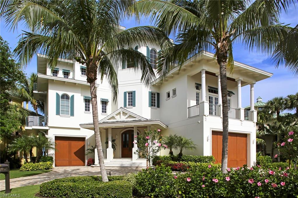 A truly captivating property to inspire an incomparable lifestyle of discreet luxury. A beautiful Barefoot Beach House on a lot and a half! Enjoy walkout balconies at every level, one with a spacious entertaining area w/gas fireplace, flatscreen TV, built-in gas grill w/exhaust hood & fridge overlooking the Gulf; another with a built-in Sunset Spa. The open island kitchen features a Wolf Gas Cooktop, Sub-Zero fridge & freezer, Miele built-in coffee maker, double ovens and three dishwashers. There are four light-filled en suite bedrooms, three with private balconies and breathtaking views of the Gulf of Mexico. This finely finished Potter Home features beautiful wood and marble floors, 12' coffered ceiling and was designed for entertaining family and friends with elevator, two laundry rooms, 680 bottles climatically controlled wine room, media room, Sonos surround sound and 7- car garage. Soft coastal colors throughout give a casual beach elegance and designer furnishings are available. This is easy breezy living with impact glass windows & sliders, electric shades, shutters & screens and circular driveway.
