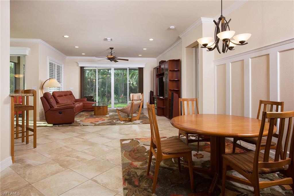 Don’t miss this home that maintained all power during and after Hurricane Irma, due to a Generac automatic standby generator. No need for panels or hurricane shutters because this home has impact glass windows and sliders. Recent upgrades include black stainless steel LG kitchen appliances, plantation shutters and wood window frames on all windows, full crown moldings throughout, upgraded tile floors and bedroom carpeting, custom woodwork, sinks, cabinets and tub by Cornerstone Builders, wood floor in office/den, upgraded lighting fixtures as well as can lighting throughout, upgraded panoramic super screen lanai screens and a Kinetico water system. See feature sheet for more info. This property is very private with a southern exposure. Fabulous amenities include a clubhouse, resort-style pool, kids' pool and play area, a social room, a game room with a pool table, two basketball and tennis courts. There is a full-time lifestyle director and a full-time onsite property manager. Move into this family and pet-friendly community.