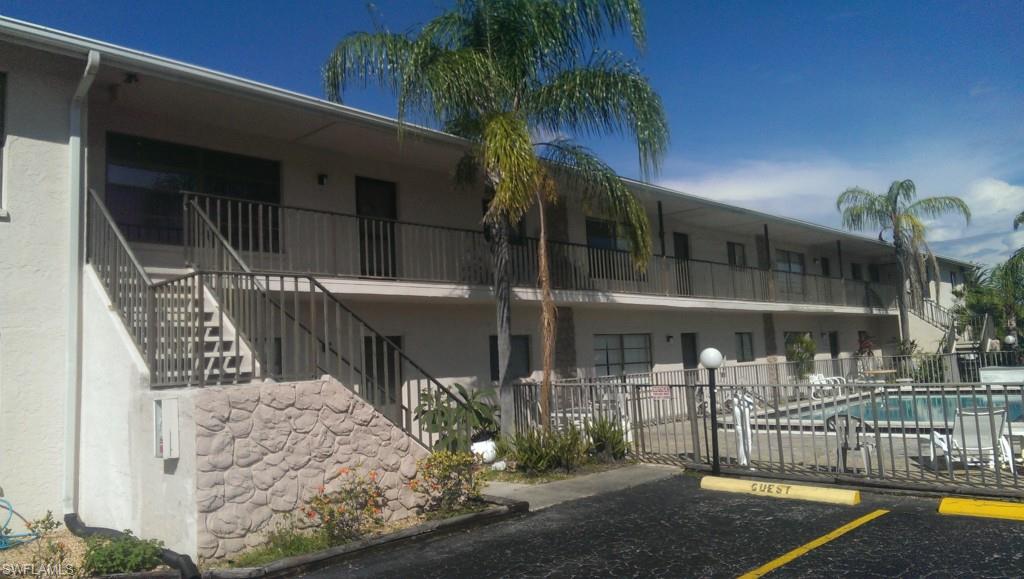 2/2 condo in the Country Club neighborhood on quiet street. Large screened lanai with storage, washer and dryer in unit. Community pool and BBQ area. Bank Owned - see confidential remarks.