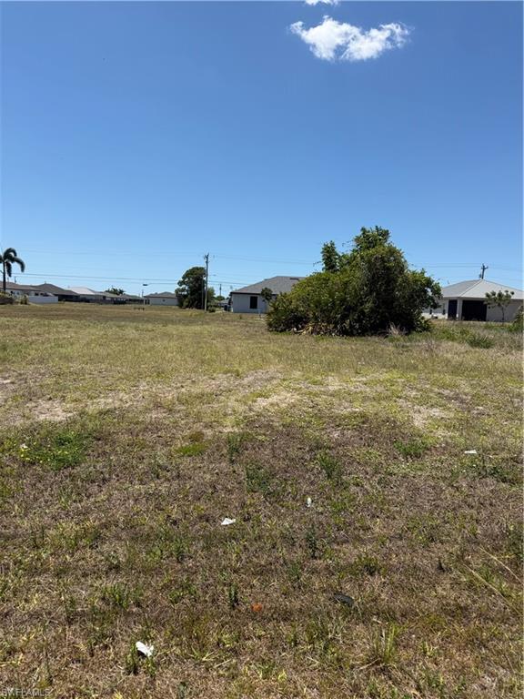 Single Vacant Lot available in the ever growing Cape Coral, FL.  This is a  perfect opportunity to have an oversized parcel with adjacent lots available.