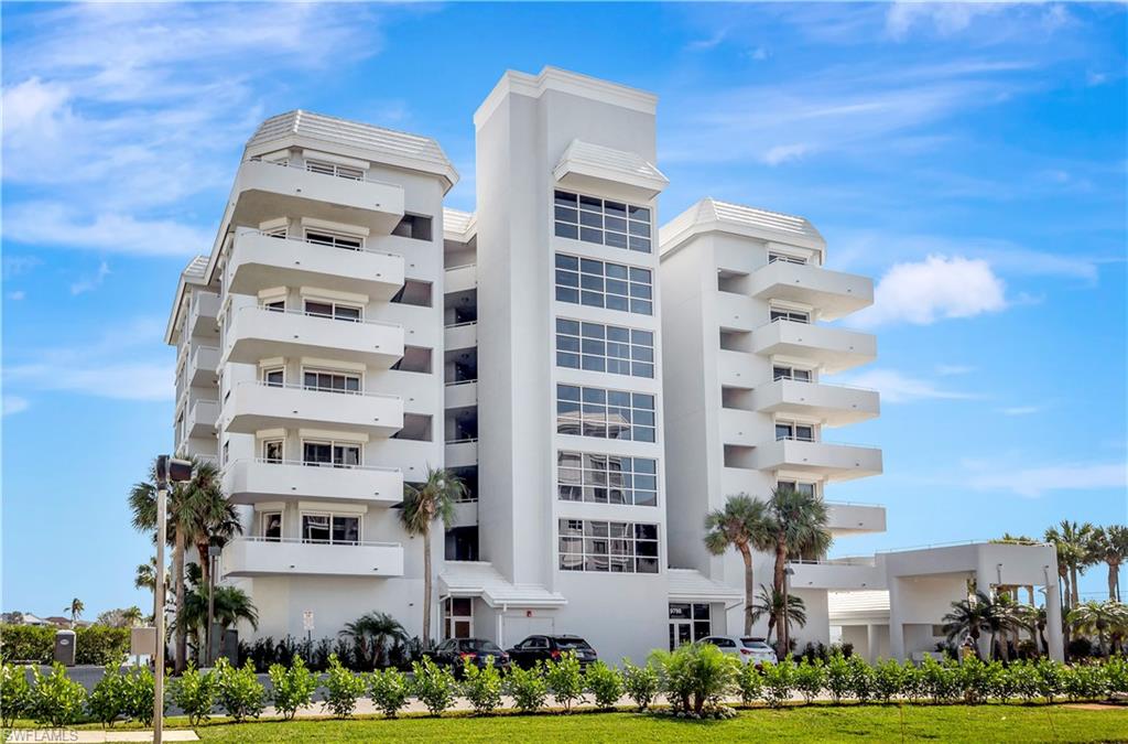 Collier County has received the engineer’s satisfactory Milestone Inspection report for the above-mentioned
structure. No further action is needed at this time. Inspections will be required again in 10 years, and every 10 years after. Next inspection year: 2034   Low HOA!!  Great building!!  Low-maintenance living!!
Exquisite, Unique, Extraordinary in every detail and finish. New BCB homes remodel, never lived in. This luxury corner residence overlooking Vanderbilt Bay was transformed into a modern masterpiece by Freestyle Interiors and BCB Homes, Inc. The open floor plan offers stunning long water views with natural light cascading through the home. Brand new BCB remodel with elegant hardwood flooring throughout, recessed shiplap ceiling, Ruffino cabinetry, Subzero refrigerator/freezer and Subzero beverage refrigerator, and Miele steam combination oven. modern cabinetry, elegant backsplash, and quartz countertops. The master bedroom features stunning views. The spa-inspired master bathroom is finished with a frameless glass shower enclosure, quartz countertops, and custom-designed closets. This luxury home includes world-class amenities catering to the connoisseurs of life. Indulge in a lifestyle with a private beach, cabanas by the pool, and fine dining. Taste a sunset glass of wine at the beach fire pit, or the Tiki bar. Enjoy the luxury spa, after a workout at the fitness center, pickleball, or tennis. Or invite your friends to the private barbeque grille by the pool. Watch the sunrise from the lanai and sunset from the patio. The residence includes a deeded newly built boat slip, a designated indoor parking space, and an airconditioned storage unit. You’ve got it all at this Exquisite, Unique, Extraordinary Le Dauphin residence on the renowned Vanderbilt Beach, for a fraction of the cost of The Ritz-Carlton Residencies, Naples.