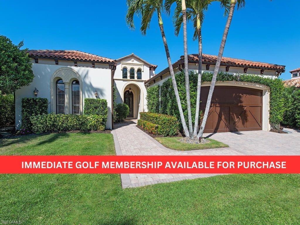 H9616-IMMEDIATE GOLF MEMBERSHIP AVAILABLE FOR PURCHASE. One can revel in unmatched contemporary luxury & design in this recently remodeled, like-new 4 bedroom + 5 full (his/her primary) bath residence located in the prestigious Estuary at Grey Oaks. The commanding foyer encompasses uniquely coffered ceilings & gives way to the sprawling main living space that features large tile flooring and windows, trey ceilings, & a stunning built-in. The immaculate eat-in kitchen has been opened to the main living area, as well as transom windows and canned lighting installed to bring in additional light, updated sleek custom cabinetry, new top-tier gas appliances, and an oversized island.  Additional features include his / her dressing room and bathrooms, updated countertops throughout, 2 insta-hot water heaters, 24KW generator, new HVACs, 2-car + golf cart garage, and so much more. The exterior living spaces leave nothing to be desired and include a loggia outfitted with a full outdoor kitchen hosting a new gas grill and refrigerator, new gas fireplace, ample area for entertaining, as well as a spacious paver deck surrounding the residence's private pool / spa and newly installed screen cage.