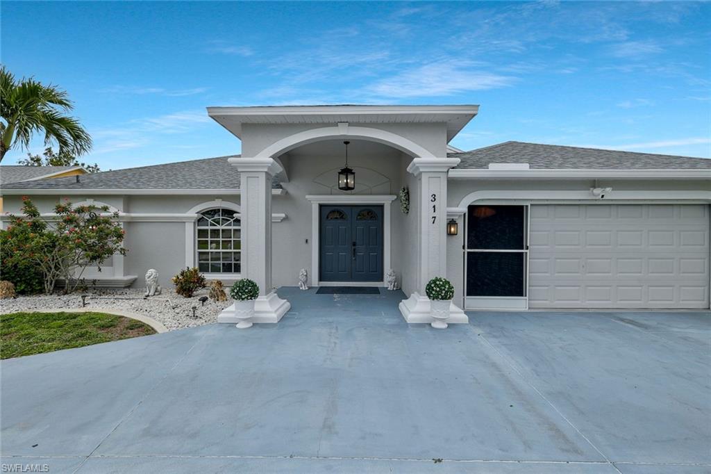 Welcome to your own slice of paradise in Cape Coral! This beautifully updated 3-bedroom, 2-bathroom pool home offers the perfect combination of comfort, style, and Florida living. Conveniently located near shopping, restaurants, entertainment, and everyday conveniences, you'll enjoy easy access to everything Cape Coral has to offer while still having a private retreat to call home.

Step inside to discover a remodeled kitchen featuring modern cabinetry, updated countertops, and brand-new appliances, creating a bright and inviting space for cooking and gathering. The spacious primary suite includes a beautifully renovated bathroom with a stunning walk-in shower, providing a spa-like experience at the end of the day. Outside, the impressive fenced backyard is designed for entertaining and relaxation, complete with a sparkling pool, expansive lanai, and plenty of room for pets, play, or outdoor activities. A desirable circle driveway provides ample parking and adds to the home's curb appeal, while the new roof offers peace of mind for years to come. Whether you're looking for a full-time residence, seasonal getaway, or investment opportunity, this move-in-ready Cape Coral home checks all the boxes.