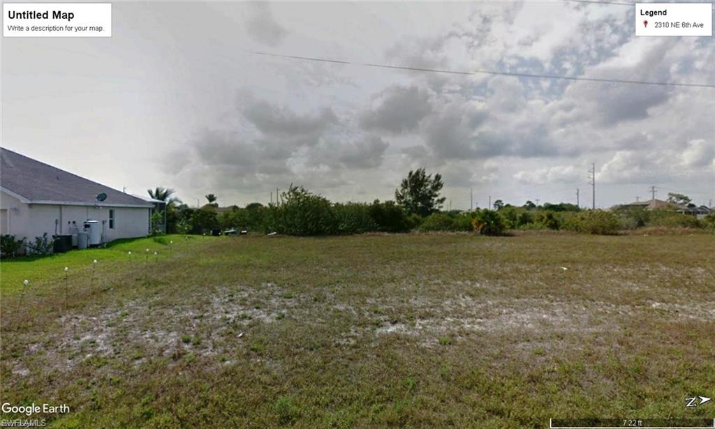 Build your dream home on a extra wide fresh water canal lot with access to miles of boating and lakes!!! City water to be installed in  2023, located in NE Cape Coral between Del Prado Santa Barbara about 240' South of Kismet. Surrounded by gorgeous new construction homes! Close by shopping, restaurants, marinas, golf courses and medical facilities. The lot provides the best of what Cape Coral has to offer including Western rear exposure!!!