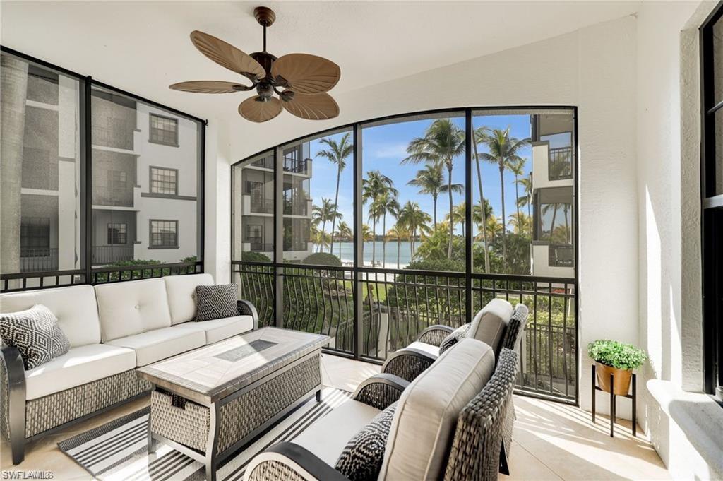 LONG TERM RENTAL AVAILABLE NOW @ $6,000/MONTH. AVAILABLE SHORT TERM (6 MONTHS MINIMUM) @ $7,500/MONTH NOW - NOVEMBER 2026 AND $10,000/MONTH DECEMBER 2026 - APRIL 2027 (IN SEASON MONTHS). 

Experience the ultimate Southwest Florida lifestyle in this beautifully updated and tastefully furnished beachfront residence located in the highly desirable Mirasol neighborhood of Miromar Lakes Beach & Golf Club. Offering two bedrooms plus a den, this spacious condominium combines luxury, comfort, and breathtaking waterfront surroundings in one of the nation's most acclaimed resort communities.

Inside, you'll find an inviting open-concept floor plan enhanced by newly installed tile flooring in the bedrooms, updated designer lighting, and elegant furnishings throughout. Expansive windows and sliding glass doors fill the residence with natural light while showcasing stunning beach, lake, and sunset views. The versatile den provides additional space for a home office, reading room, or overflow accommodations for guests. Whether you're enjoying your morning coffee overlooking the water or unwinding after a day at the beach, every space has been thoughtfully designed to embrace the relaxed coastal lifestyle.

Just steps from your door, Mirasol residents enjoy exclusive access to a private beachfront pool, multiple relaxing spas, outdoor grilling stations, cabana areas, and beautifully maintained gathering spaces overlooking the lake and beach. The neighborhood's prime location places you moments from the community's extensive resort amenities while still offering a private and peaceful retreat.

Residents also enjoy access to the extraordinary amenities of Miromar Lakes Beach & Golf Club, an award-winning waterfront community centered around 700 acres of freshwater lakes and three miles of private white-sand beach. Spend your days boating, fishing, paddle boarding, kayaking, water skiing, swimming, or simply relaxing along the shoreline. Additional world-class amenities include waterfront dining at the Caribbean-inspired beach grill, indoor and outdoor bars, a resort-style infinity pool, full-service European spa, state-of-the-art fitness center, tennis, pickleball, bocce, basketball, a private marina, theater, library, and a year-round calendar of social events and activities.

Perfectly situated near shopping, dining, entertainment, Southwest Florida International Airport, FGCU, and Gulf Coast Town Center, this exceptional residence offers a rare opportunity to enjoy luxury beachfront living in one of Southwest Florida's most sought-after communities. Come discover why life at Miromar Lakes feels like a permanent vacation.