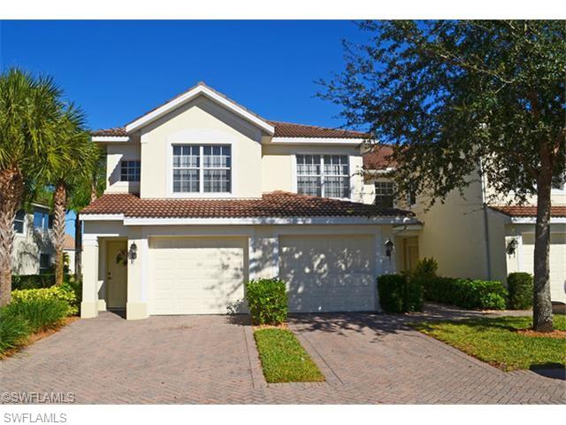 Nice first floor condo with updated granite countertops and newer appliances. Large master suite, dinning room and eat in kitchen. Also has an attached one car garage with built in cabinets for storage. There is a screened lanai with a private preserve view and hurricane pull down stutters. Quick walk to the community pool/spa and guest parking area. Low HOA fees too. This gated community is very centrally located near great restaurants, shopping, I75 and hospitals. Only 5 - 10 minutes from the Naples white sandy beaches, world famous 5th Ave South & 3rd St South restaurants and Mercato entertainment center.