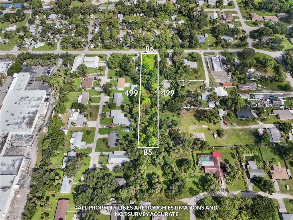.96 aces in North Ft Myers. Close to 41. Build a single family home or can also be used for a duplex.
Great opportunity to built your new home or as an investment build a duplex. Located in a convenient area in N Ft Myers. Close to downtown Ft Myers, Cape Coral, and I-75. Enjoy native shade trees, Palms, and fruit trees.