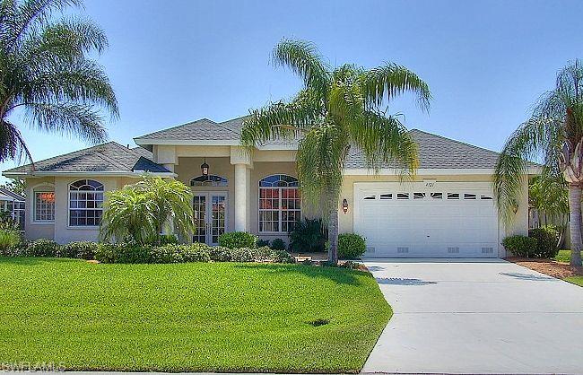 **3 full bathrooms **very open and bright, large windows and sliders  **Gulf access **boat dock and lift **on 110 ft. wide canal **oversized lot (85 ft. wide) **only minutes to Cape Harbour **CUL-DE-SAC **comes fully furnished and equipped if interested. (Click on Virtual Tour for more photos).