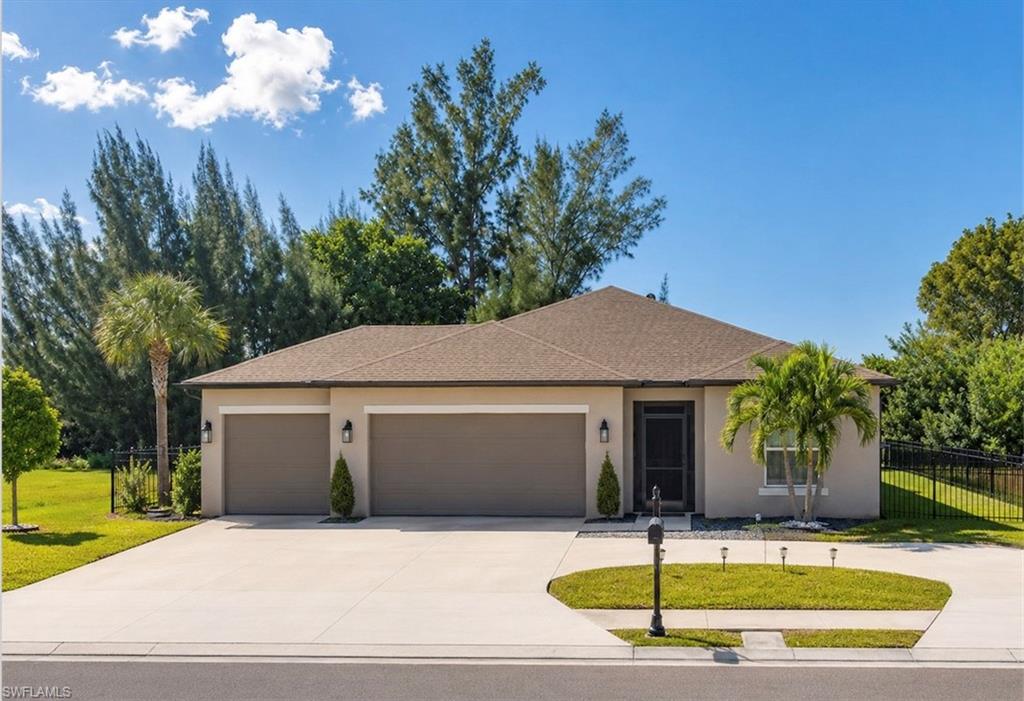 One or more photo(s) has been virtually staged, AI generated or rendered.  More Pictures coming soon!

Welcome to this beautifully designed single-story Cypress home offering 1,848 square feet of comfortable living space. One of the standout features is the spacious three-car garage, providing plenty of room for vehicles, storage, a workshop, or recreational equipment.

Inside, the open-concept layout seamlessly connects the living room, dining area, and well-appointed kitchen with a center island, creating a bright and inviting space for everyday living and entertaining.

The home features four bedrooms and two bathrooms. The private owner’s suite is located at the rear of the home and includes dual sinks, a walk-in shower, a separate water closet, and a generous walk-in closet. Three additional bedrooms are conveniently located near the front of the home off the foyer.

The fully fenced yard offers added privacy and space for pets, children, or outdoor activities, while the covered lanai provides a comfortable area to relax and enjoy the outdoors.
