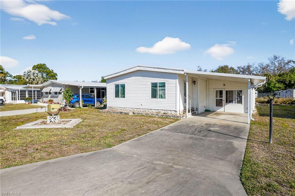 OPPORTUNITY FOR VALUE-ADD IN CURRENT CONDITION.

Located in the established Imperial Harbor community in Bonita Springs, this 2-bedroom, 2-bath home includes approximately 1,281 sq ft of living space plus a fully finished enclosed porch, adding additional functional space.

The property is positioned within an active and well-maintained neighborhood near beaches, shopping, dining, and major roadways, offering convenient access to surrounding amenities. he community is well maintained and established, and the HOA is optional.

Key system updates completed in 2018–2019 include:

Roof replaced in 2018
HVAC system installed in 2018
Electrical panel updated in 2018
Water heater replaced in 2018
Plumbing supply lines updated in 2019

The interior is clean and well maintained. One bathroom has been updated, while the remaining interior retains its original finishes, providing a clear path for cosmetic improvements such as flooring, kitchen updates, and surface finishes. The floor plan includes a Florida room/enclosed porch. 

The property is sold in its current condition with a straightforward ownership transfer preferred. Pricing reflects condition and recent system updates.