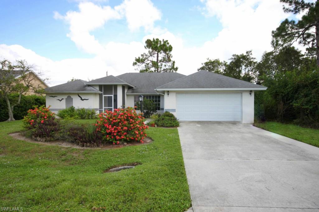 *** THIS PROPERTY IS IN A MULTIPLE OFFER SITUATION. CONTACT LISTING AGENT FOR FURTHER DETAILS. Great family home in The Preserve in Bonita, a small enclave of only 49 homes conveniently located near shopping, dining, and many other amenities.  This home features 3 bedrooms and two bathrooms, and a well laid-out floorplan.  Enter into the foyer and you have the living room ahead of you, which overlooks the screened lanai.  To your right is the formal dining room, and just beyond that is the open kitchen and family room.  On the family side of the house are two bedrooms, a bathroom, and laundry with direct access to the two car garage.  Off the formal living room you'll find the master suite, with his and her closets (one is a huge walk in) and a large bathroom with dual vanities, soaking tub and separate shower.  There is a great screened lanai at the back of the property to enjoy the Florida weather from.  The community features a lovely clubhouse with a community pool, and a dock for the residents.  This is a great value, come check it out today!