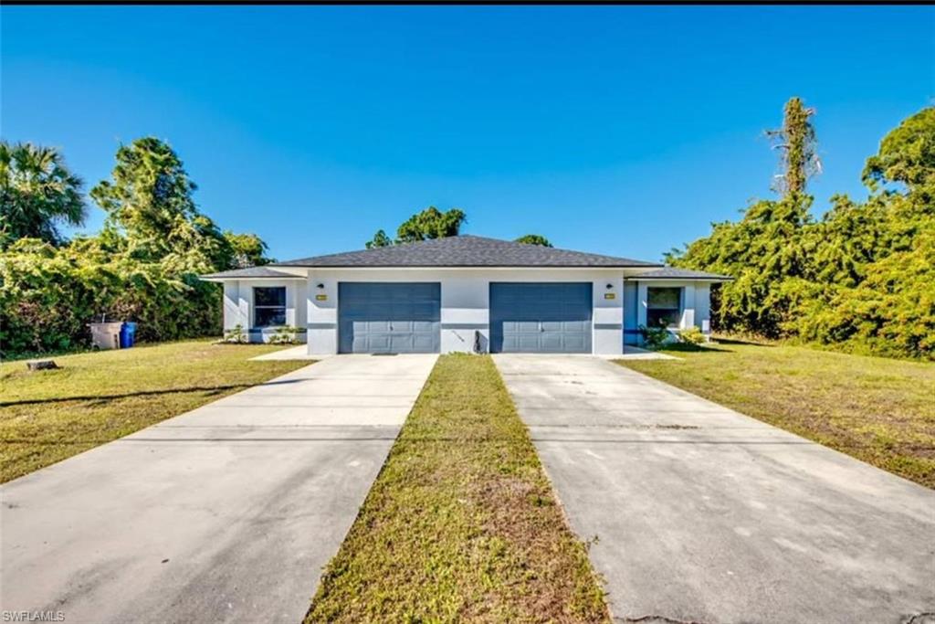 Great investment opportunity in Lehigh Acres! Duplex located near Lee Boulevard and Connery, offering convenient access to major roads and quick access for easy commuting. Conveniently situated near restaurants, convenience stores, and local business activity, making it attractive for both owners and tenants.
Each unit features 3 bedrooms and 2 bathrooms with tile flooring throughout. Kitchens are equipped with stainless steel appliances, and laundry is located in the garage for added convenience.
This property is ideal for investors looking to expand their portfolio or for an owner-occupant who can live in one unit and rent the other, helping offset expenses. With strong rental potential and a desirable location, this duplex presents a solid opportunity for long-term investment.
Don’t miss the chance to secure this property—submit your offer today.
