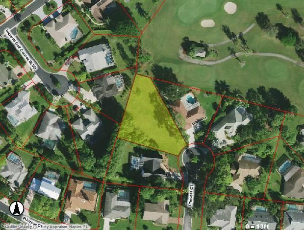 Spacious half acre of residential land, in a prime location, of Imperial Golf Estates to build your custom home. Imperial Golf Estates is a gated community set around two meticulously maintained championship golf courses, with available separate, but, not mandatory memberships. This great North Naples location is is close to shopping, restaurants, and beautiful beaches.