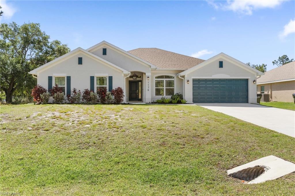 Rare opportunity to own this meticulously maintained home that is better than new construction-less than 2 years old! Expansive 1 story home with over 3,000 sq ft of living space with NEW pool and over-sized fenced yard.So much living space inside and out, this home will definitely impress!Freshly painted exterior,large designer house numbers,upgraded carriage lights, and Florida landscape lines the walkway to the covered front porch.As you enter through the elegant front door,you will immediately want to call this home:Wood look plank tile in all areas of home except bedrooms,vaulted ceilings,5.25 inch decorative baseboard,5 panel doors,lever handles, neutral painted walls and open floor plan takes your breath away.So much natural light!The desirable split floor plan includes Primary ensuite,3 guest bedrooms,3 full baths,Separate dining area,large great room,bonus space that makes a great office,art studio or even play room, and gourmet kitchen.This kitchen wows! Abundance of white wood cabinetry with crown molding,upgraded hardware,comfort height counters with granite countertops,TWO islands-both with granite,stainless steel appliances,reverse osmosis at sink,walk in pantry and casual dining space that fits a full size table!Great room is inviting and comfortable with access to your outdoor oasis.Your retreat is awaiting!The Primary ensuite offers a sitting area,tray ceiling,ceiling fan and abundance of space-bring all your bedroom furniture.Relax in the garden tub,separate tile shower,comfort height dual sink vanity,pressure assisted toilet in private closet,2 walk in closets and linen closet complete your space.Privacy for all with split floor plan.Guest bedrooms are much larger than most floor plans you will find,have ceiling fans and very generous closet space.Comfort height vanities and shower with tub combo in both guest bathrooms, comfortable and convenient.Spacious laundry room with access to exterior - makes a perfect mud room when working in the backyard. Washer and dryer are 2 years old and will convey to buyers. Enjoy your own private slice of Florida! Fully fenced yard, new modern paver patio, oversized yard allowing plenty of space to garden and plant fruit trees.Your outdoor oasis is the perfect setting to enjoy your morning beverage, entertain guests or relax in your NEW chlorine pool.Pebble finish, modern waterline accent tile, sitting ledge, depth graduates from 3 feet to 6 feet, plumbed for heater already, removable pool safety fence and pool alarms at exterior doors of the home.The owners have not missed a single detail: recessed lighting throughout, whole house water softener, double pane insulated tilt in windows, wood interior window sills, gutters, hurricane shutters, garage organizing system that remains, Not in a flood zone No CDD or HOA.Bring all your toys!Located close to I-75, 776 and 41.Gulf coast beaches,boat ramps,parks,nature trails,restaurants, shopping,medical facilities,golfing,docks all within a few miles.