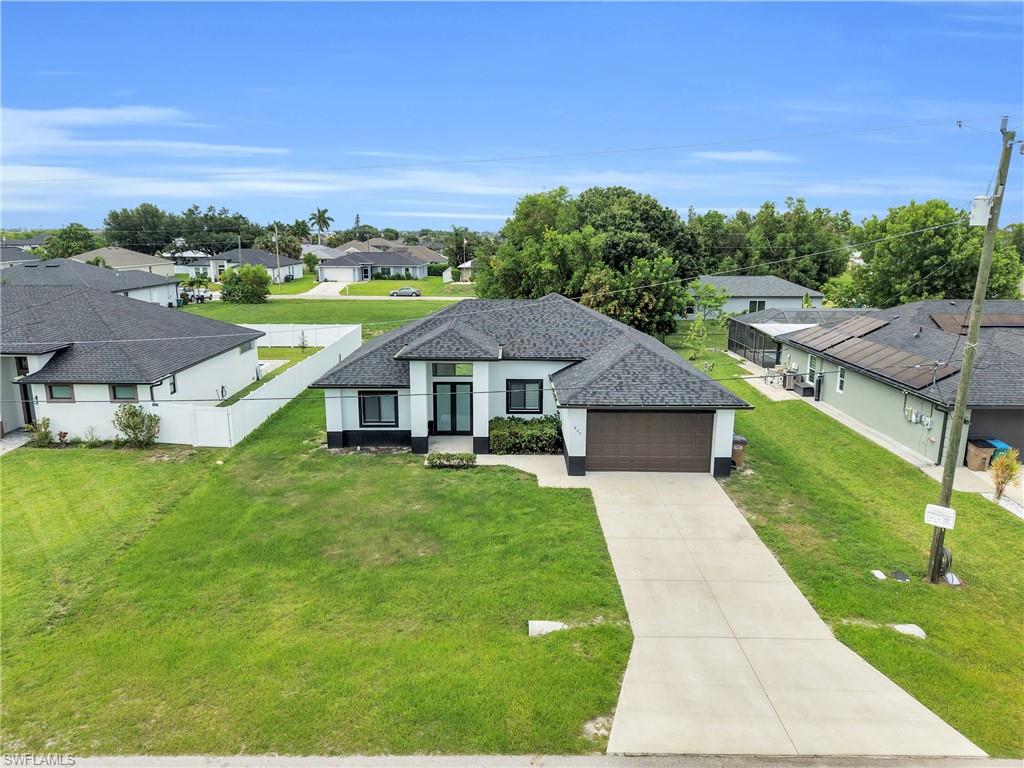 Newer Construction Home 2023 | 3BR/2BA | NW Cape Coral | Move-In Ready
New construction home built in 2023 located in highly desirable NW Cape Coral. This modern single-family residence features 3 bedrooms, 2 bathrooms, and approximately 1,650 sq ft of living space with an open-concept floor plan and contemporary finishes.
Situated in a growing residential neighborhood surrounded by similar newer homes, this property offers a clean, modern living environment with convenient access to schools, shopping, dining, and major roadways.
Move-in ready and ideal for buyers seeking newer construction in one of Cape Coral’s fastest-growing areas. Perfect for primary residence or investment opportunity