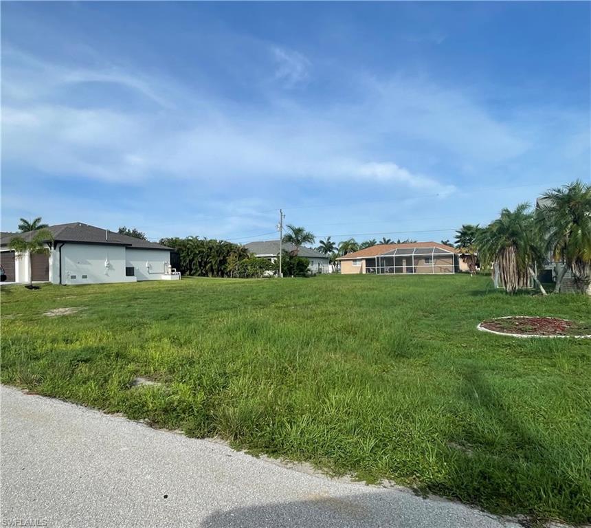 Western Exposure Lot in the highly coveted area of SW Cape Coral, Unit 69.  This is the perfect location for a full time residence, snow bird getaway, or an investment property.  There are not many lots left in this area, south of Cape Coral Pkwy and west of Chiquita.  Enjoy the close proximity to Cape Harbour, with marina, shopping, multiple restaurants, fishing, and nightlife. ASSESSMENTS ARE IN AND PAID! Take a look at this lot before it is gone.