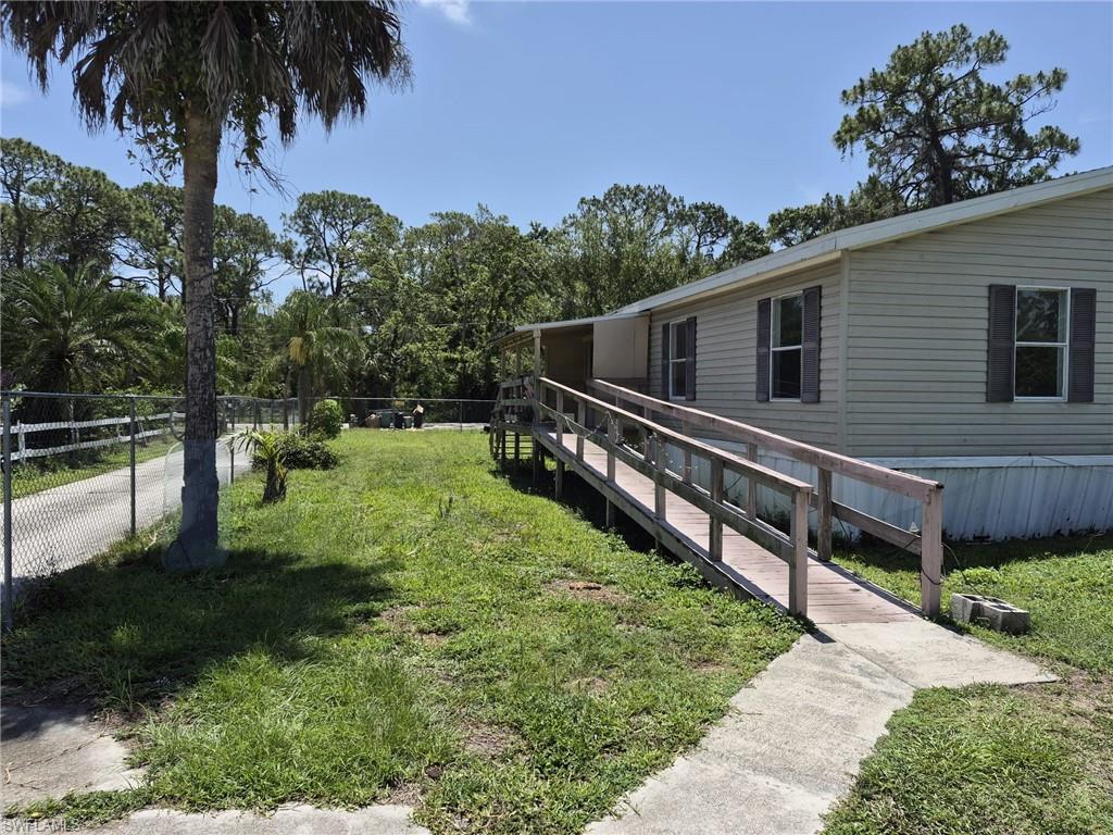 3+Den Manufactured Home on Over ¼ Acre – Fenced Property in Suncoast Estates
Opportunity awaits with this 2006 manufactured home located at Suncoast Estates area of North Fort Myers. This 3-bedroom plus den, 2-bathroom home sits on over a quarter acre and offers plenty of space both inside and out.
The home is well maintained but ready for updates, making it a great option for buyers looking to add their personal touch or investors seeking value. The versatile den can be used as a home office, guest room, or additional living space, and the layout provides flexibility for everyday living. The property is completely fenced, offering added privacy and security, with ample room for outdoor activities, pets, or additional storage. With no HOA restrictions, this property allows for greater freedom and potential. Conveniently located near shopping, dining, schools, and major roadways, this property presents a great opportunity in a growing area of North Fort Myers.