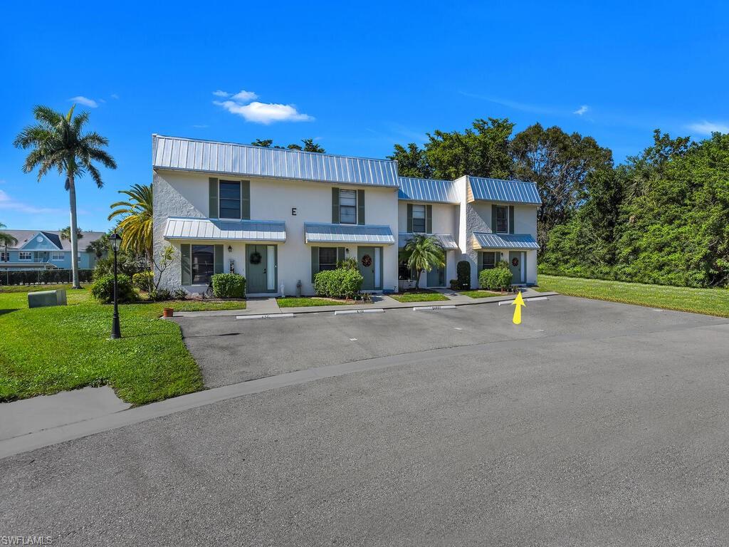 UPDATED TOWNHOME! This is the ideal home for seasonal or annual SWFL living! Situated in a highly desired area of Naples- close to golf courses, public parks, local attractions, shopping/dining options, and only a short drive to the beaches that line the Gulf of Mexico. NEW ROOF and the a/c unit was just replaced 2 years ago with a TRANE unit, new dishwasher & fridge, laminate & tile flooring, freshly painted, and new hardware for screen door. Offers a wonderful layout with great room design, powder room on first floor, den/guest room w/ French door entry on 1st floor, large storage closet, rear lanai & balcony off of second floor master bedroom, and privacy landscaping enclosing the rear of the building. You will be steps away from the community pool and only minutes from all that Naples has to offer!