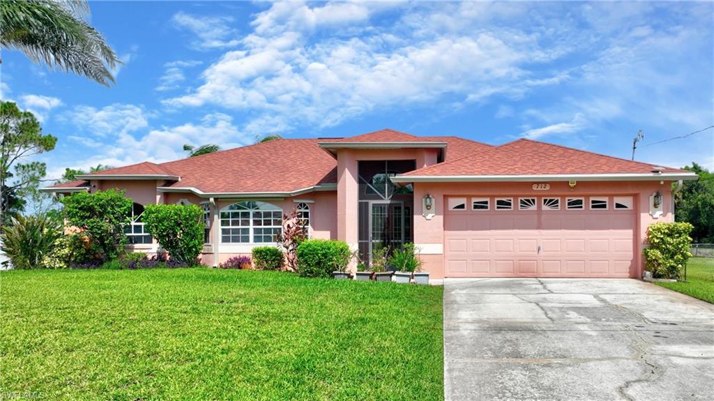 Welcome to your dream home in Fort Myers! This stunning single-family home boasts 3 bedrooms, 2 bathrooms, and a 2-car garage, providing ample space for your family to live and grow. The in-ground pool is perfect for relaxing on hot summer days, while the carpet and tile flooring throughout the home add a touch of elegance. Enjoy peaceful canal views from your backyard, creating a tranquil atmosphere. With easy access to shopping areas, schools, and the airport, this home is conveniently located for all your needs. The spacious dining room and family room are ideal for entertaining guests, while the large kitchen with updated appliances is a chef's dream. Step outside to the large lanai and soak in the Florida sunshine, or take a dip in the pool to cool off. This home truly has it all, combining comfort, convenience, and style in one perfect package. Don't miss out on the opportunity to make this house your forever home in beautiful Fort Myers.