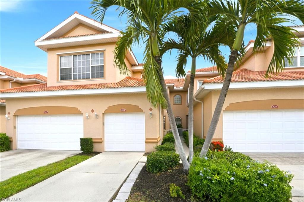 LOCATION!!! LOCATION!! LOCATION! Beautiful 2 plus Den first floor Condo with 1 car attached garage overlooking the Lake.  Partially Furnished excluding the Master Bedroom Furniture, Bed Frame and Mattress. Close to Bell Tower Mall, Lakes Park, 1/2 hr to Fort Myers Beach, Sanibel/Captiva, loads of entertainment, restaurants and shopping!!!THIS WILL NOT LAST!!! Bring ALL OFFERS!!!
