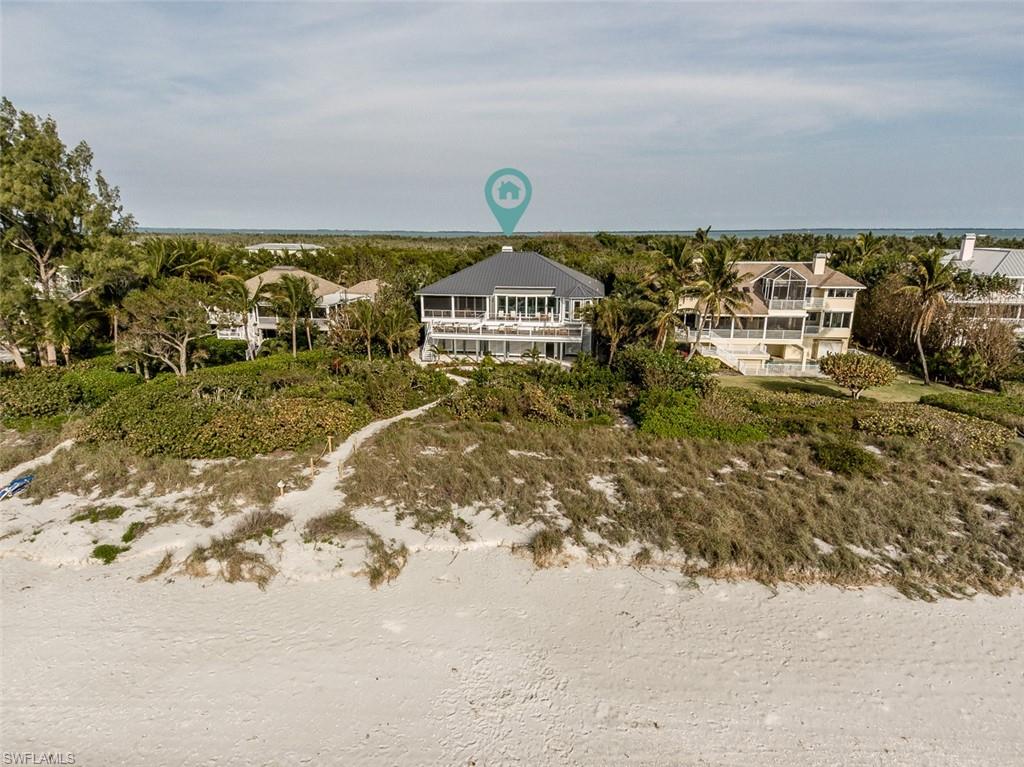 CAPTIVA’s GULF-FRONT, at its finest. SOSIANNA…an elegant, coastal-contemporary 4 bedroom + office/den, 3.5 bath private home nestled within the gates of South Seas Island Resort. Designed, renovated and remodeled by quality builder Ken Suarez with Estate Management Construction, using only the most exquisite materials, this gorgeous property features a standing seam aluminum roof, hardie board siding, hurricane rated impact windows, a commercial grade 45kW generator, aluminum railings and Zuri premium decking, new HVAC with UV irradiation, and so much more! Step inside for panoramic Gulf views from the comfort of your own home that also boasts white oak wood flooring, shaker wood cabinetry and doors, built in gas fireplace, quartz countertops and vanities, Sub-Zero refrigerator package, and a Thermador range package. Experience privacy while only minutes away from toes in the sand or world-renown restaurants, retail, and outdoor activities!