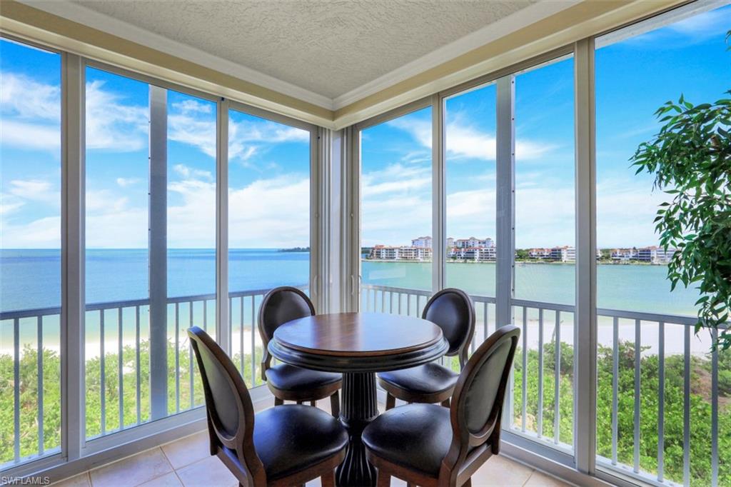 Enjoy the SPECTACULAR VIEWS of the white sandy beach and turquoise waters of the Gulf of Mexico from this rarely available FRONT UNIT in Riviera. This luxury unit boasts a WALL OF WINDOWS overlooking the beach brings in the stunning beauty throughout. The gourmet, expanded kitchen offers views to the beach and Gulf as well as wood cabinetry, high-end appliances, and a pasta spout over the stove. The refined den boasts stunning finishes with built-in wood bookcases and cabinets along with built-in refrigerator and freezer drawers.  The spacious master suite offers stunning views and updated master bathroom with spacious, renovated closet. Prestigious, gated Hideaway Beach offers 2 miles of white sand beach, fine and casual dining in the newly remodeled beachfront clubhouse and the sports center offering golf, tennis, bocce, pickleball and a state-of-the-art fitness center.  Hideaway Beach is an excellent place to call home.