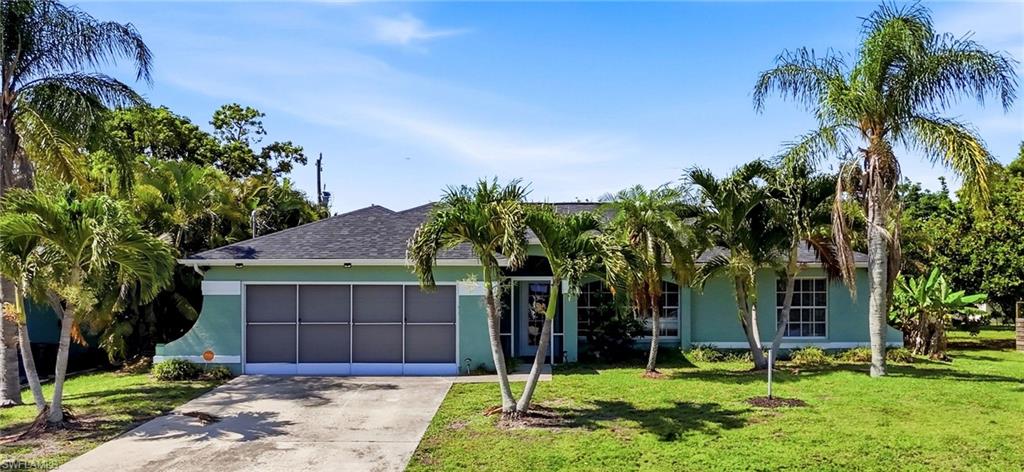 POOL & LAWN CARE INCLUDED! This beautifully maintained 3-bedroom home with a BONUS flex room offers the perfect blend of comfort and Florida living. Featuring vaulted ceilings, tile flooring throughout, an updated kitchen with stainless steel appliances, and a spacious open-concept layout, this home is move-in ready.
Step outside to your private screened lanai and sparkling pool surrounded by lush tropical landscaping, creating a peaceful backyard retreat. The bonus room provides the flexibility for a home office, gym, playroom, or guest space.
Conveniently located in SE Cape Coral close to shopping, dining, schools, and bridges to Fort Myers. Enjoy stress-free living with pool and lawn maintenance included in the rent.
FURRY FAMILY members are welcome with owners approval.