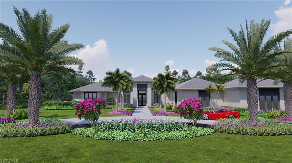 Wow! An extraordinary home is now under construction in highly sought after Pine Ridge located on a quiet, interior, private lot, voted the number one neighborhood in the US. This luxury home offers everything imaginable a homeowner could desire, with a completion date around October 2022. 6-bedrooms plus den/baths, guest house, gorgeous large pool & spa, with huge outdoor living & entertaining spaces. Everything in the home is over-the-top. The kitchen is a true chef's dream with 2 islands, complete butler's pantry, all high-end appliances, and the beauty of Cristallo quartzite countertops. Family room has a fireplace with an open floor plan and stunning peaceful views to the outdoors. The Bedrooms with en-suite baths, are all very spacious offering extra-large closets. Interior furnishings are artfully chosen by Vogue Interiors providing tasteful and lavish designs for the most discerning buyers. The landscape architect is the renowned Christian Andreas who has designed a paradise on this 1.27-acre wooded lot for your ultimate enjoyment including a beautiful garden. Only 1-mile to our beaches, next to Mercato with fine dining, Whole Foods, shopping, theatres & Waterside Shops.