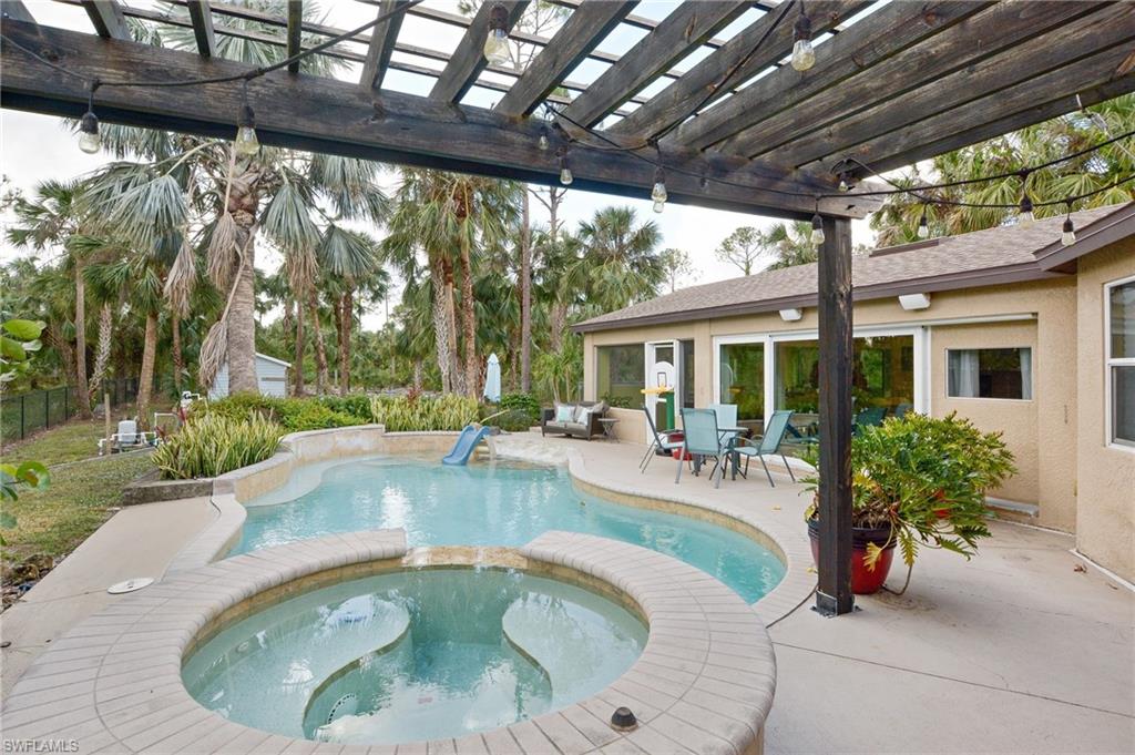 Unbelievable!   This updated and expanded  3 bedroom Golden Gate Estates beauty is waiting for you!  The resort-style pool and spa offer a private oasis to relax and enjoy the outdoors while the greatroom and large kitchen that would make any chef feel at home are perfect to entertain guests and have family gatherings.  Large fenced yard to keep the pets and kids in view, all while privately set off the road.  Nothing to do but move in!
FHA and VA welcome!