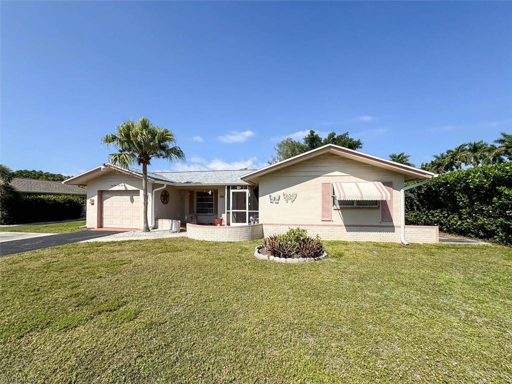 Location! Location! Location!  Introducing a charming 2-bedroom, 2-bath home nestled in the historic area of Ft. Myers. This cozy property features a spacious living room with natural light, and a sunlit dining area. The master bedroom boasts an ensuite bath, while the second bedroom offers flexibility as a guest room or office space. The backyard provides a private oasis with lush greenery and potential for outdoor entertaining with plenty of room for a pool. This prime location offers proximity to historic landmarks, vibrant dining, and cultural attractions, making it an ideal investment opportunity or renovation project for those seeking a piece of Ft. Myers' rich heritage.