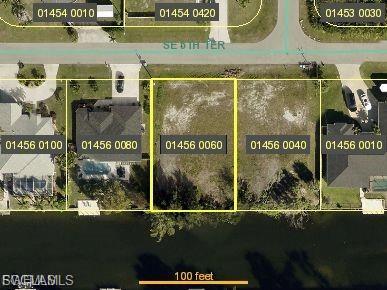 WATERFRONT with preferred Southern Exposure *** One of the BEST PRICED lots in this area *** Build your home on a quiet prime lot in Cape Coral or keep it as an investment *** CLOSE to Ft Myers, save time when later commuting from you new home *** NO property warning for animals *** NO assessments - ALL water & sewer assessments are paid in full *** Very LOW property tax bill *** Great location - very close to shops, dining, schools, health care institutions and much more ***