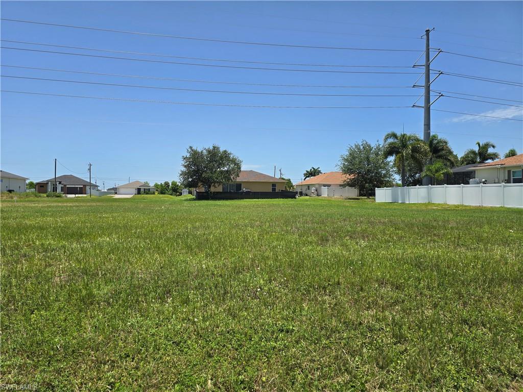 Build your new home on this oversized triple lot in the growing NW Cape Coral area. This property offers plenty of space for your custom home, pool, and outdoor living area. Conveniently located near shopping, dining, schools, parks, and everyday amenities, with easy access to the rest of Cape Coral. Whether you're ready to build now or invest for the future, this is a great opportunity to own an oversized homesite in a growing neighborhood.