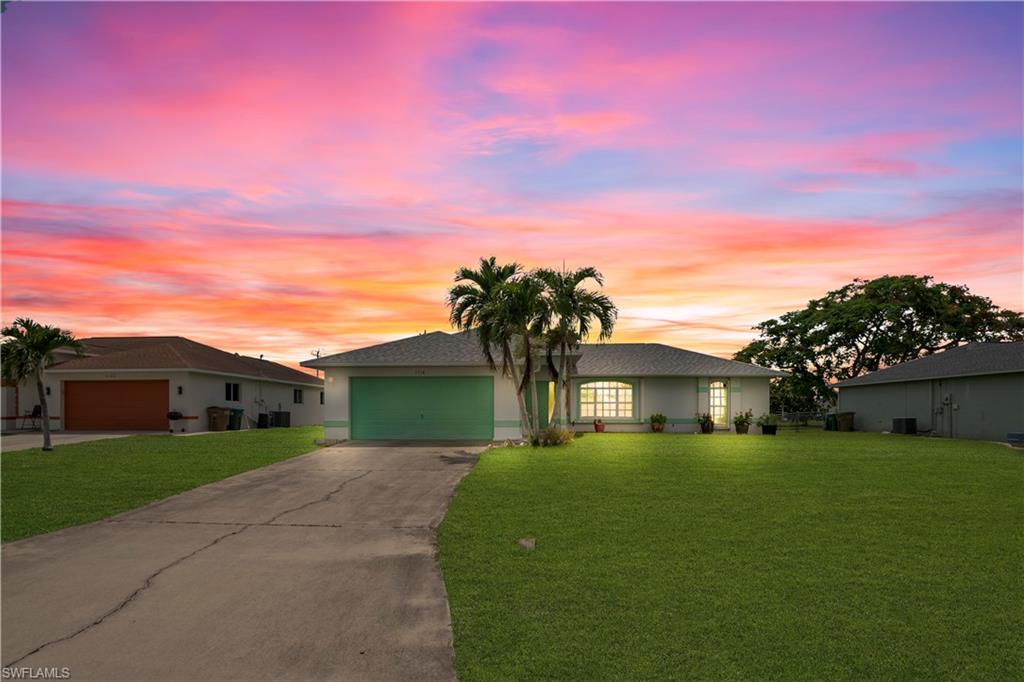 *Excellent opportunity Home in South Est of Cape Coral* 3 bedrooms 2 bathrooms and garage, Tile floors, 3 years old roof, all windows have installed hurricane shutters (accordion style) All assessment are Paid, Central water, Home is waiting for your personal touch, Near Banks, Churches, Beaches, Parks, Schools, Shops, Airport etc.