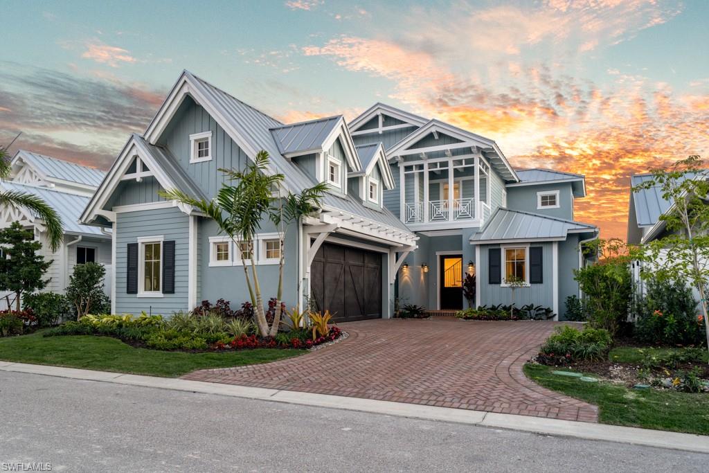 Exquisitely furnished Keewaydin I model home is available for immediate occupancy in Mangrove Bay. Superior construction features and gorgeous appointments radiate throughout the residence including an upstairs loft living area. The outdoor kitchen and grilling station accent the magnificent integrated indoor/outdoor living space. The private pool/spa with fireplace, outdoor kitchen and grilling station overlooks stunning Mangrove filled surroundings and provides for everyday relaxation or entertaining family and friends. The cottage style luxury home has Old Florida coastal living inspired architecture and was designed by MHK Architecture & Planning. A Gulf access private boat slip is included with purchase. The Amenity Building (scheduled completion late 2019) provides private on-site storage for resident’s kayaks, paddleboards and/or jet skis, a private community boat ramp and a wellness center with state-of-the-art workout equipment. Mangrove Bay is ideally located in historic Old Naples, mere blocks from phenomenal shopping, entertainment venues, and fine dining.